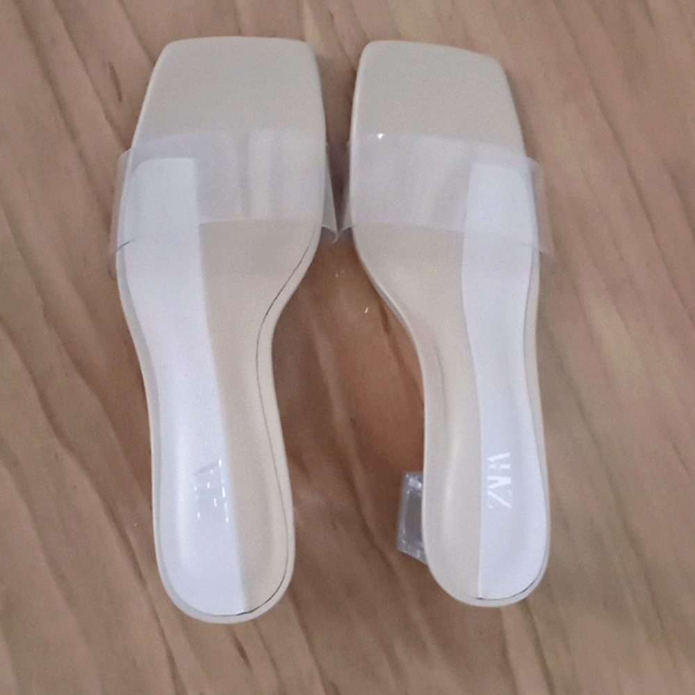 raising! Transparent mules 7.5 (38)